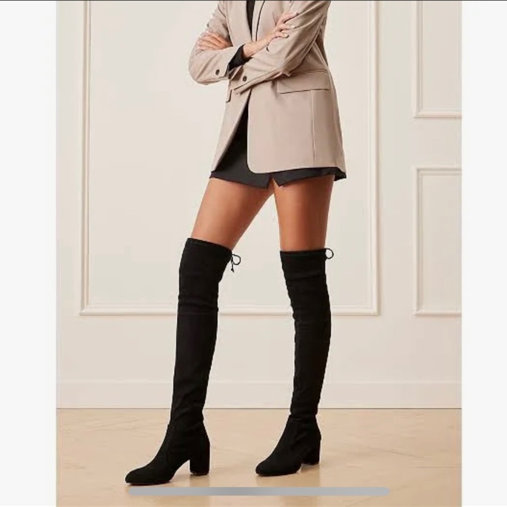 NEW Stuart Weitzman Over The Knee Suede Boots | 6